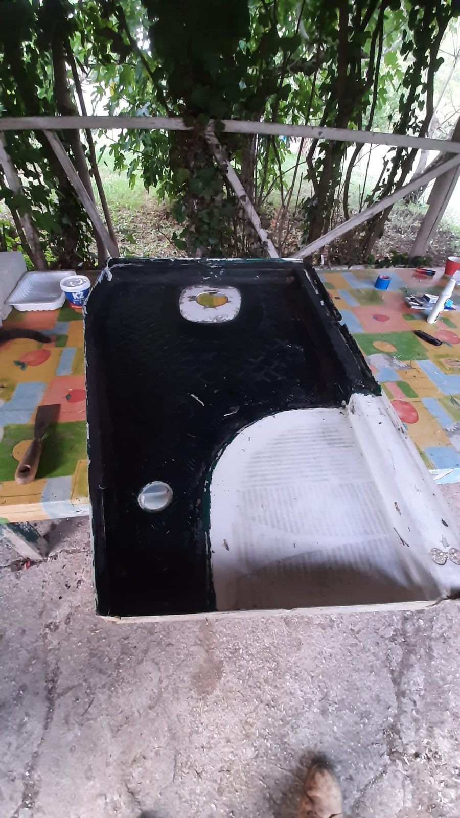 Secondo giorno di restauro e messa in sicurezza del Uasi Camp — Cantiere · vita in camper, diario di Diario di Uasi